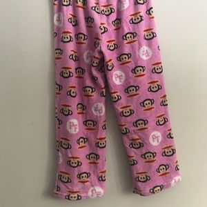 Ultra Soft Print Pajama Pants Purple 